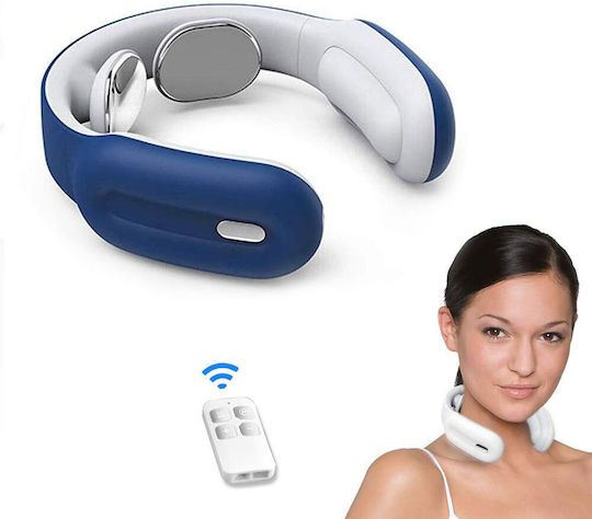 Johns Massage Device for the Neck with Vibration Blue