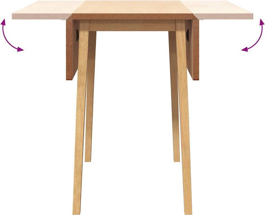 Table Dining Room from Solid Wood Coffee 90x45x75cm