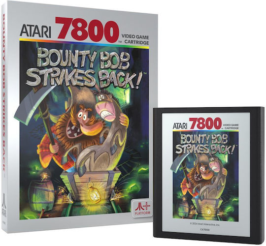 Bounty Bob Strike Atari 7800 Game (Used)