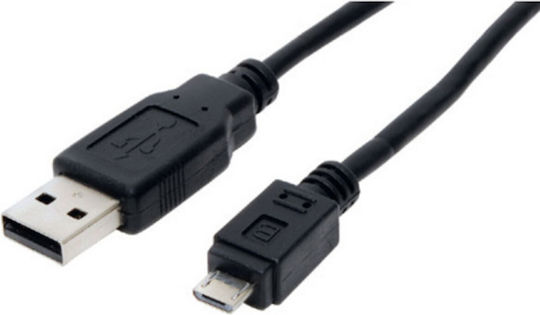 Goobay Regulär USB 2.0 auf Micro-USB-Kabel Schwarz 1m (GM-700556) 1Stück