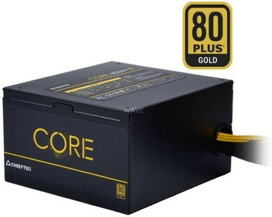 Chieftec 600W Negru Sursă de Alimentare Calculator Complet cu fir 80 Plus Gold (BBS-600S)