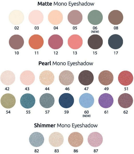 Golden Rose Soft Color Mono Eye Shadow Matte in Solid Form 15 2.3gr