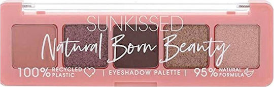 Sunkissed Natural Born Paletă Cu Fard De Pleoape În Formă Pudră Presată 4.5gr