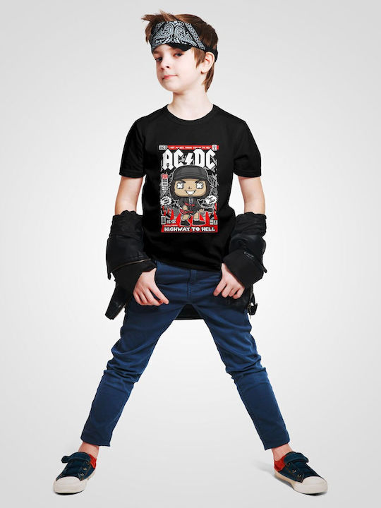 Παιδικό T-shirt Black Angus Young Acdc