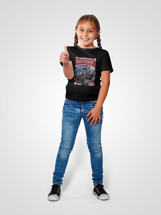 Παιδικό T-shirt Black Bat Mobile