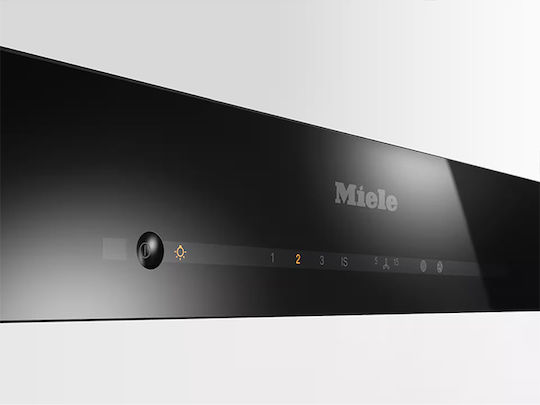 Miele DA 6708 D Aura Απορροφητήρας Νησίδα 100cm Μαύρος