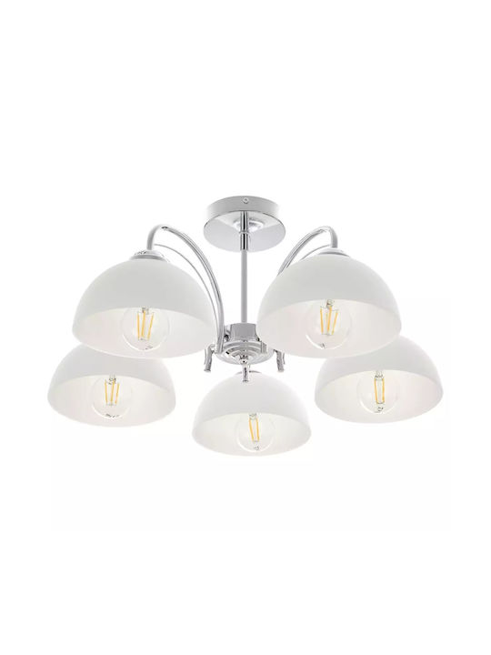 Полилей Salem Chrome Elbulgaria 5xe27 2833ch/5 Полилей Salem Chrome Elbulgaria 5xe27 2833ch/5