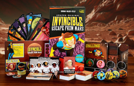 Brettspiel Invincible Escape From Mars für 4-10 Spieler 10+ Jahre (EN) Skybound Games