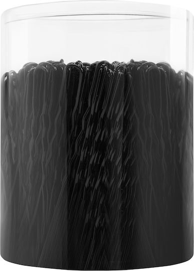 Activeshop Hair Clips E-65 300 Pcs 6 Cm Black