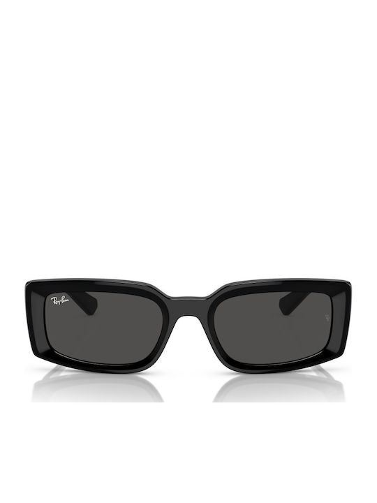 Ray Ban Kiliane Унисекс Слънчеви Очила с Черна Пластмасова Рамка и Черни Лещи