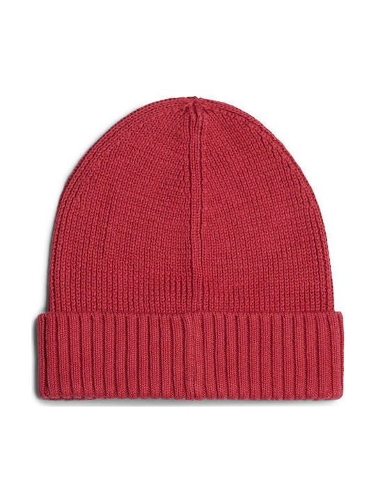 Flag Kids Beanie Set with Scarf Knitted Fuchsia