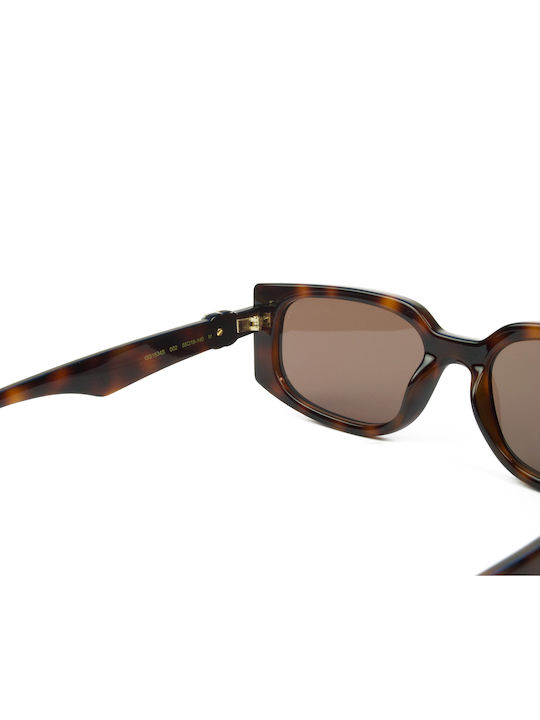 Gucci Women's Sunglasses with Brown Tartaruga Plastic Frame and Brown Lens GG1534S 002