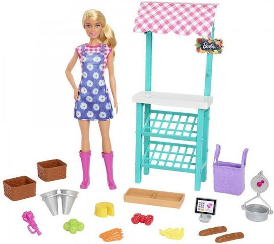 Barbie Farmers' Market Doll for 3+ years+ Years 29cm (Various Designs/Assortments of Designs) 1pc