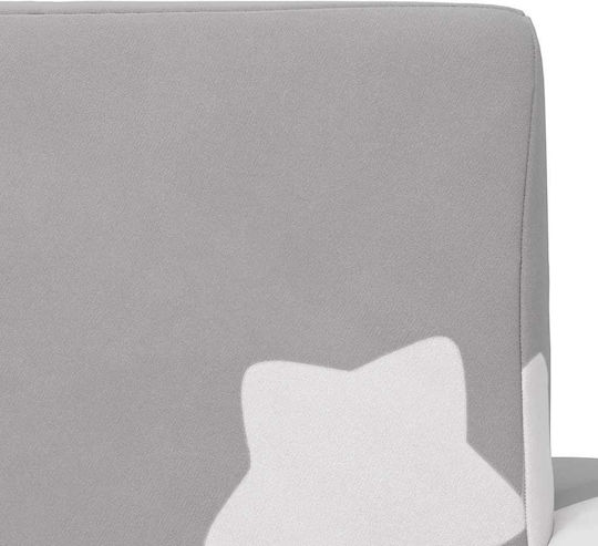 Kinderstuhl Grau 52x38x34cm