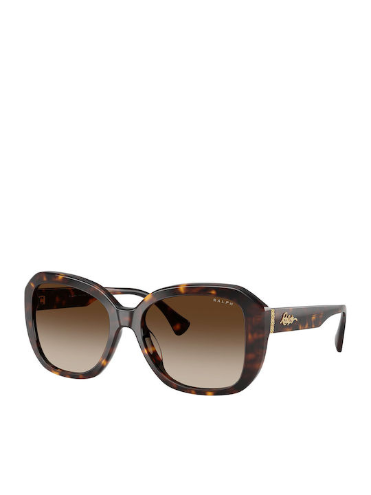 Ralph Lauren Women's Sunglasses with Brown Tartaruga Plastic Frame and Brown Gradient Lens RA5321U 500313