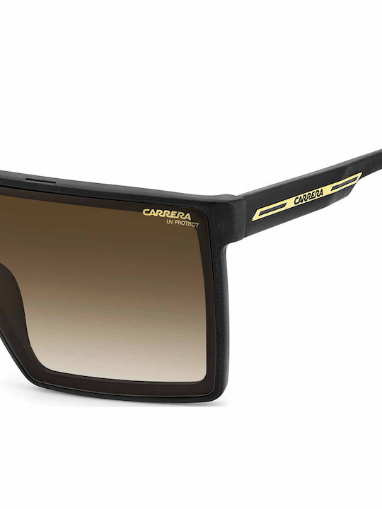 Carrera Unisex Sunglasses With Black Horn-Rimmed Frame And Grey Gradient Lens VICTORY C07/S 00386