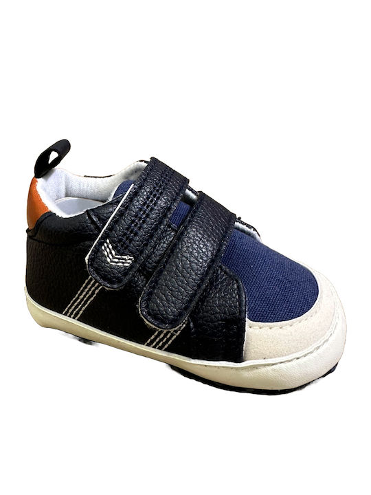 Childrenland Βρεφικά Sneakers Αγκαλιάς Μπλε
