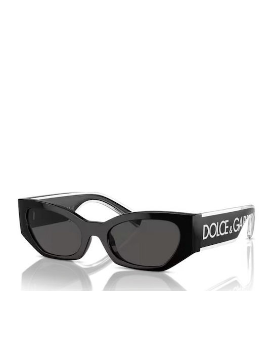 Dolce & Gabbana Πεταλούδα Παιδικά Γυαλιά Ηλίου Μαύρα