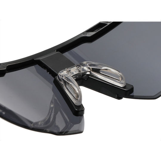 Techsuit Bike Glasses 9963 Cycling Sport Outdoor Activities Pc Frame Lens Unisex Black