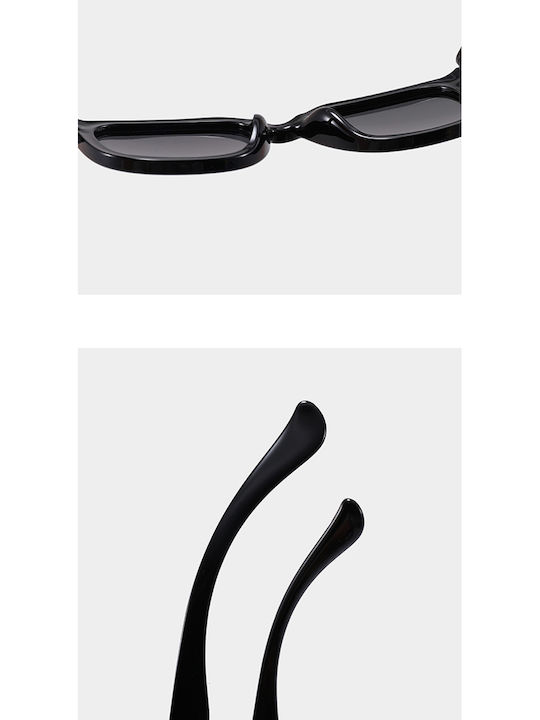 Techsuit Square Kids Sunglasses with Polarized Black Lens for 3-12 Years