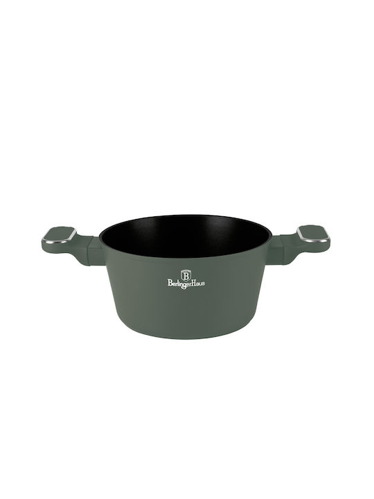 Berlinger Haus Matte Green Collection Дълбока Тенджера от Алуминий 6.1лт / 28см