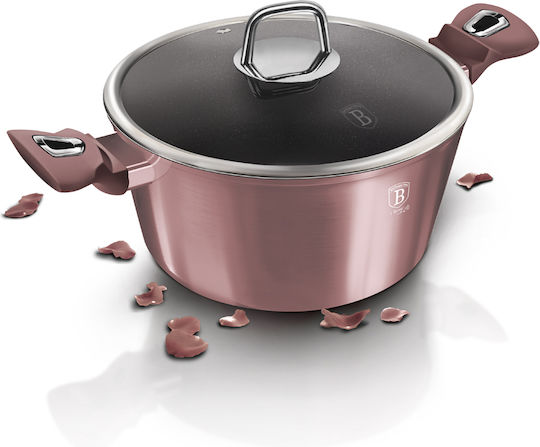Berlinger Haus i-Rose Collection Tiefes Aluminium Kochtopf 2.2lt / 20cm