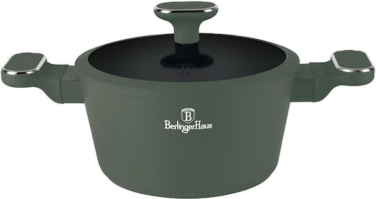Berlinger Haus Matte Green Collection din Aluminiu 4.1lt / 24cm