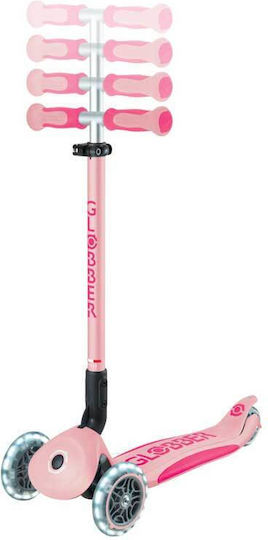 Globber Детски Ролери Сгъваеми Go Up Deluxe 3 Колела със Седалка за 15+ Месеца Розови