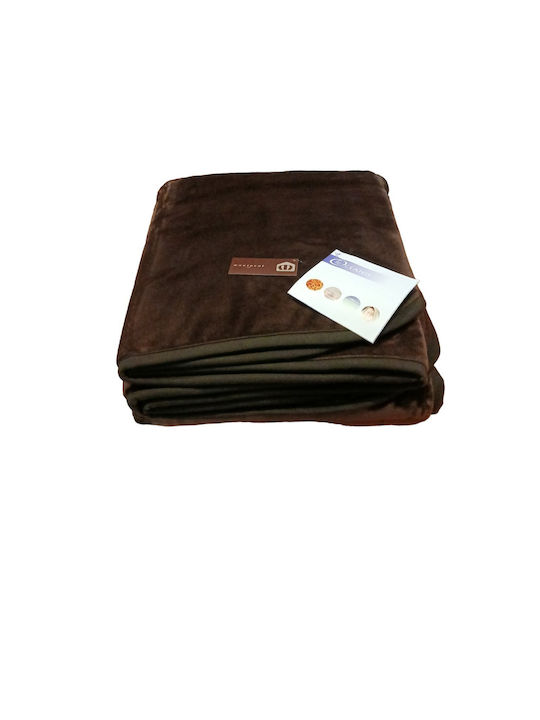 Manterol Casa Hypoallergene Oceanis Farbe Decke Spanien Samtig Halbdoppelt 180x240cm Ecru