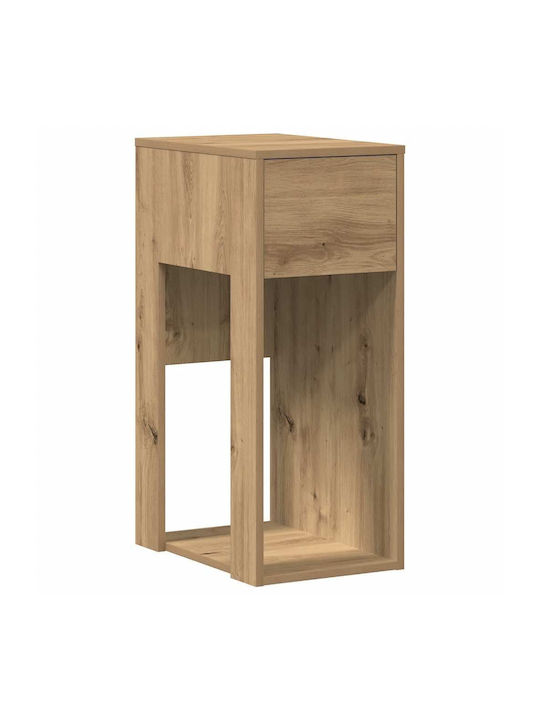 Office Storage Chipboard Cabinet Brown L30xW44xH74cm
