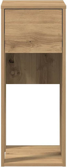 vidaXL Office Storage Cabinet Wooden Oak 30x44x74cm