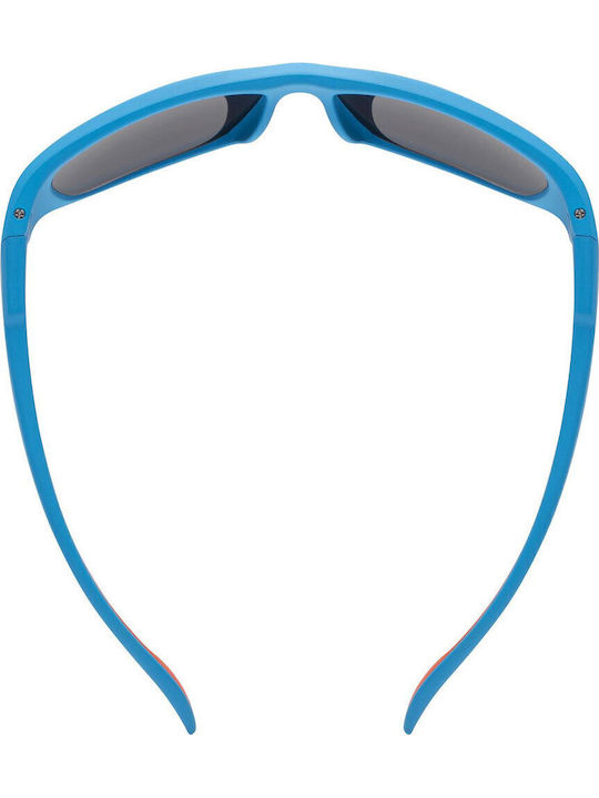 Uvex Sportstyle 514 Unbreakable Rectangle Kids Sunglasses Blue