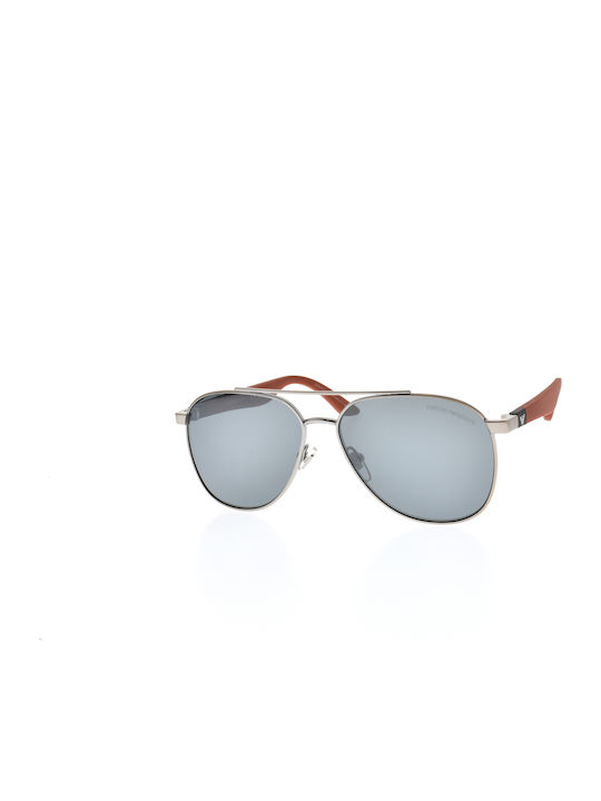 Emporio Armani Aviator Kinder-Sonnenbrillen Silber
