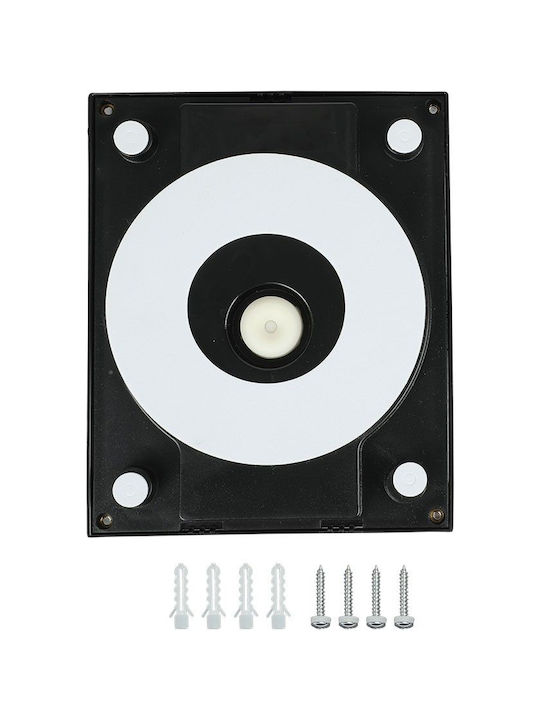 V-TAC Wall-Mounted Outdoor Light LED IP65 12W with Cool White Light 16x10.8x13εκ.