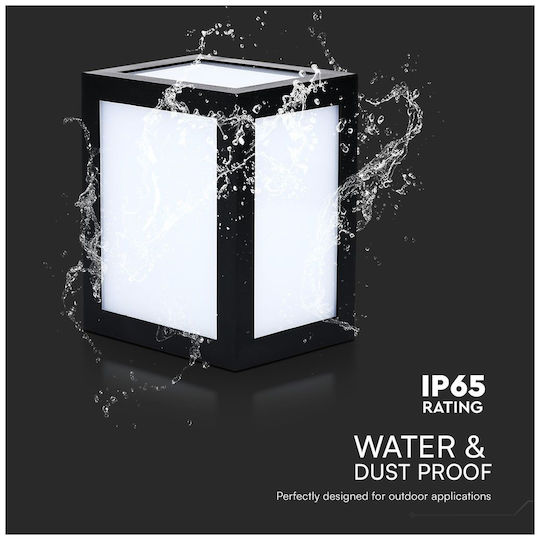 V-TAC Wall-Mounted Outdoor Light LED IP65 12W with Cool White Light 16x10.8x13εκ.