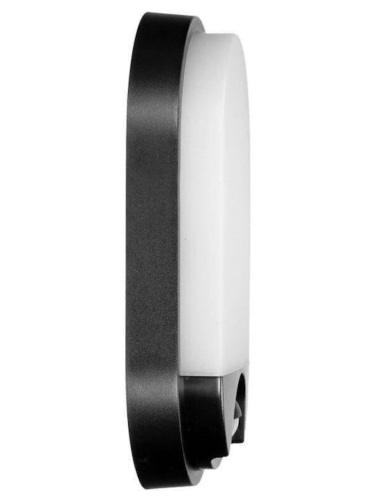 Orno 6147R Επιτοίχια Εξωτερική Πλαφονιέρα LED IP54 15W με Φυσικό Λευκό Φως 11.9x21.2x4.4εκ.