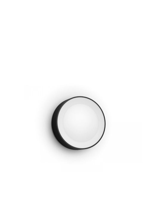 Philips Daylo Επιτοίχια Εξωτερική Πλαφονιέρα LED IP44 15W με RGBW Φως