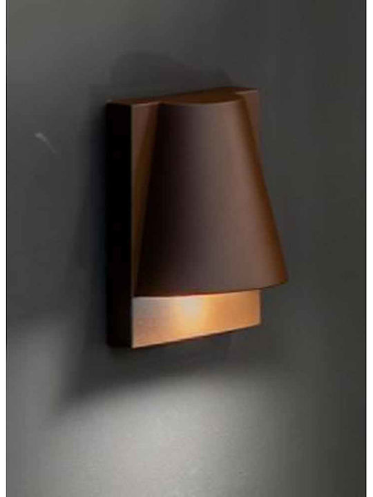 Viokef Wall-Mounted Outdoor Ceiling Light GU10 IP43 13.8x9.4x18.1εκ.