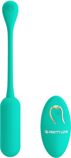 Vibrator Egg with Remote Control Green