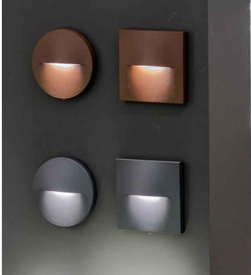 Viokef Runde Vita Wasserdichte Deckenleuchte LED 3W 3000K Viokef Runde Vita Wasserdichte Deckenleuchte LED 3W 3000K