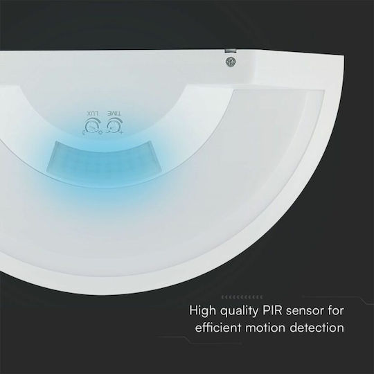 V-TAC Wall-Mounted Outdoor Light LED IP54 10W with Natural White Light