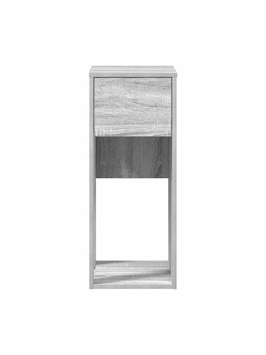 Computer Tower Stand Drawer Grey Sonoma 30x44x74 cm Grey Sonoma 858736
