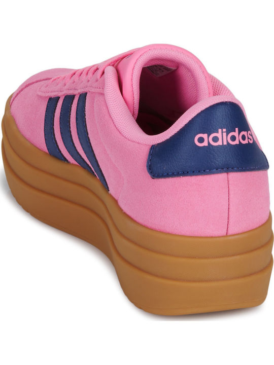 VL COURT BOLD Γυναικεία Flatforms Sneakers Ροζ