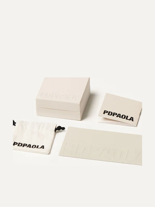 P D Paola from Gold Plated Silver with Zircon