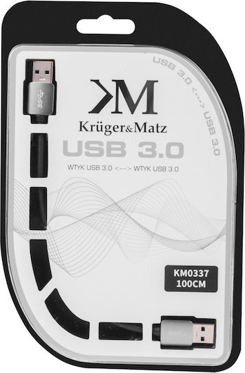 Usb 3.0 Cable Male To Male 1m Kruger&matz