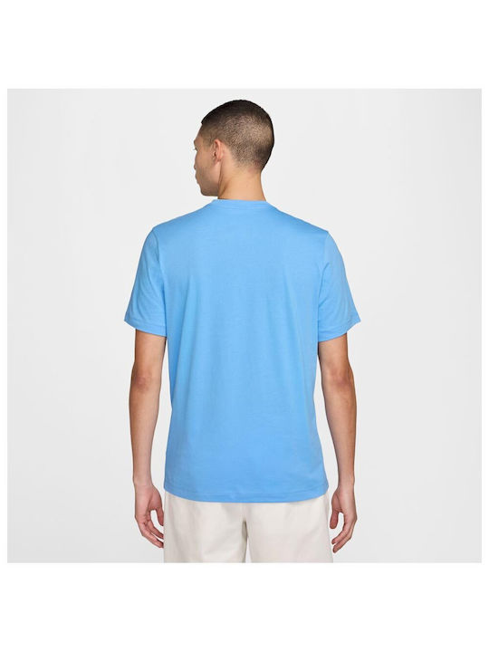 Nike Just Do It Swoosh Athletic T-shirt Blue