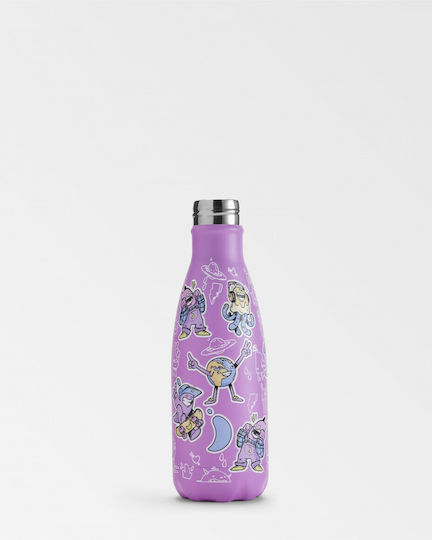 Chilly's Παιδικό Παγούρι Ανοξείδωτο με Καλαμάκι 350ml