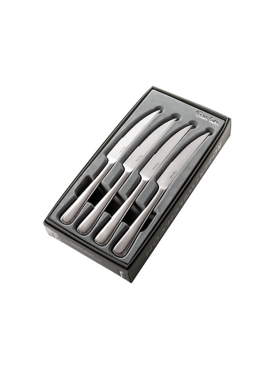 Robert Welch Malvern Stainless Steel Food Knives from Stainless Steel 24.3cm 4 Pieces