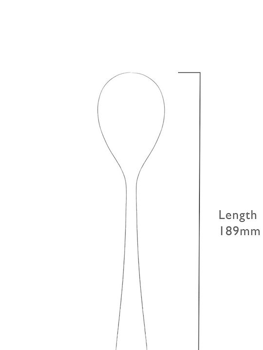 Robert Welch Dessert / Eiscreme Rostfreier Stahl Silber MALBR1006L