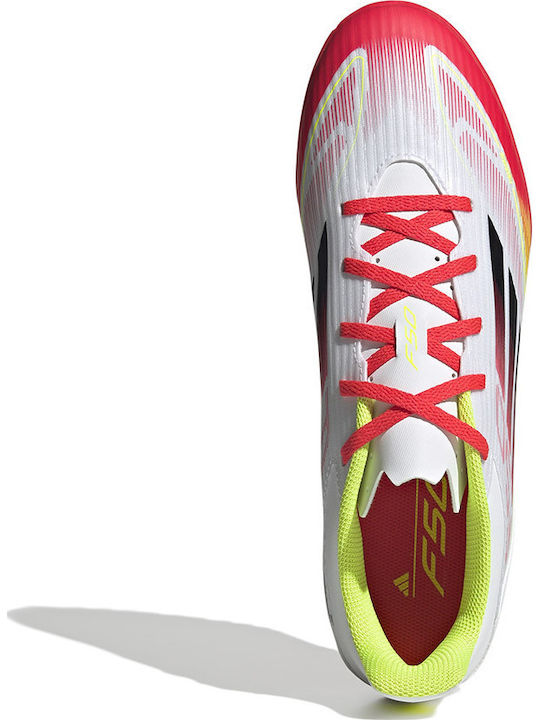 adidas F50 Club Футболни Обувки с Гумена Подметка Бял